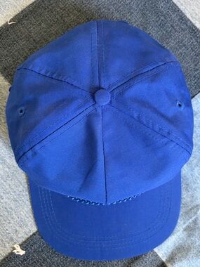 trucker hat blue